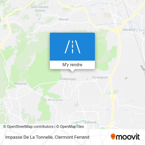 Impasse De La Tonnelle plan