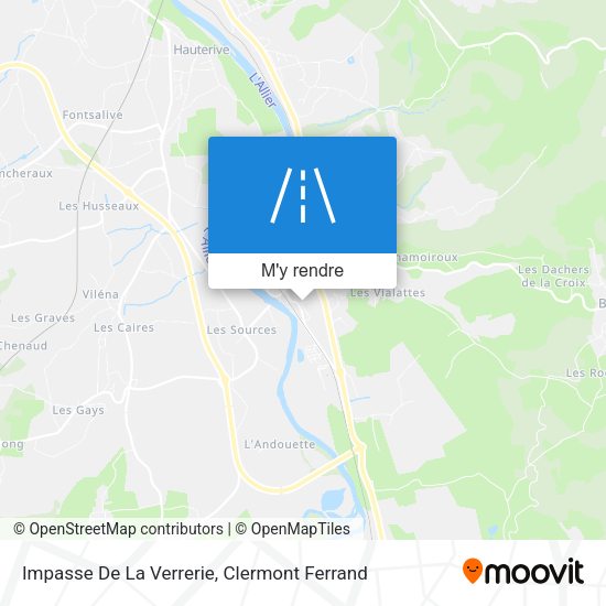Impasse De La Verrerie plan