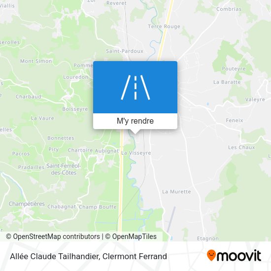 Allée Claude Tailhandier plan