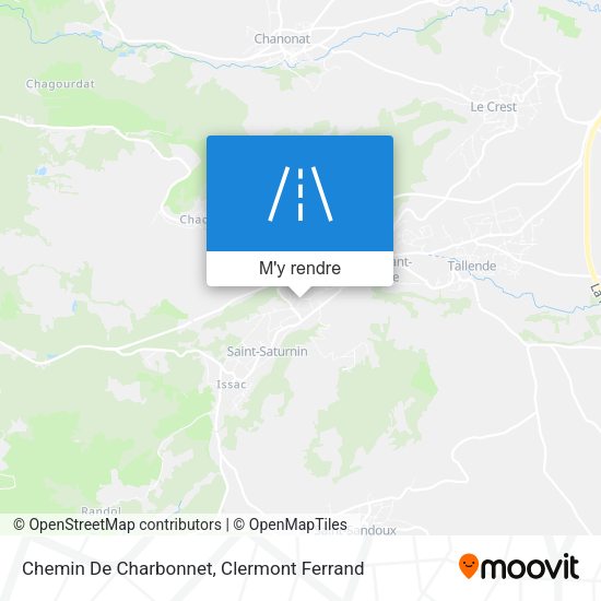 Chemin De Charbonnet plan