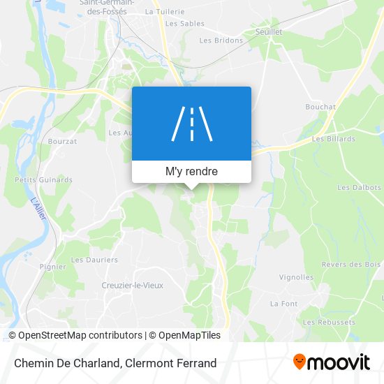 Chemin De Charland plan