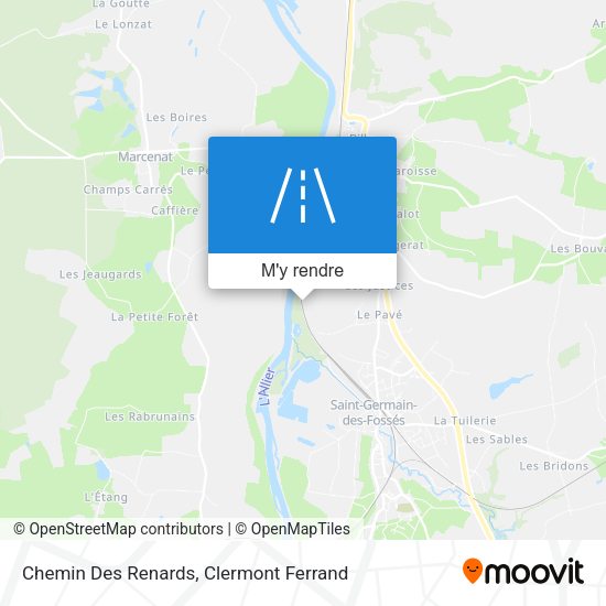 Chemin Des Renards plan