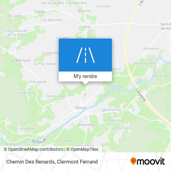 Chemin Des Renards plan