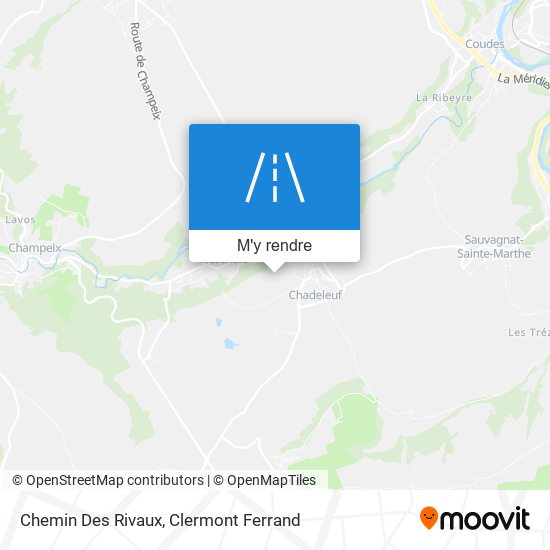Chemin Des Rivaux plan