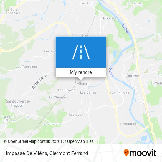 Impasse De Viléna plan