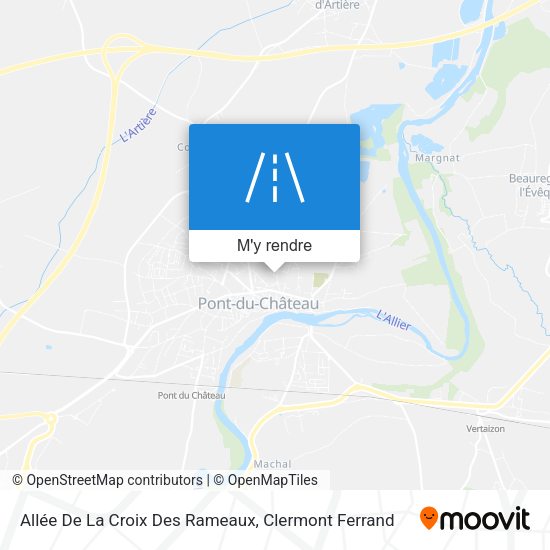 Allée De La Croix Des Rameaux plan