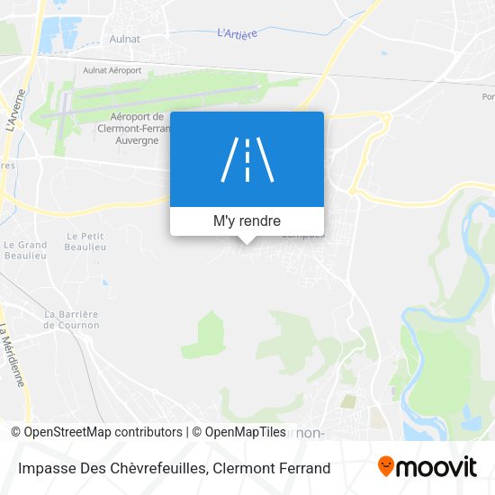 Impasse Des Chèvrefeuilles plan
