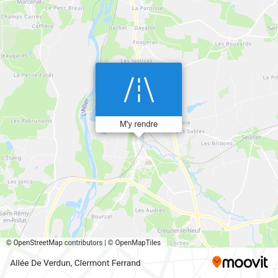 Allée De Verdun plan