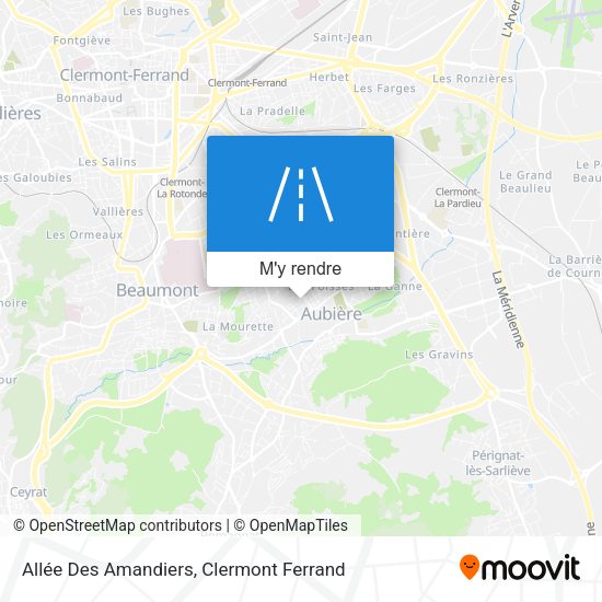Allée Des Amandiers plan