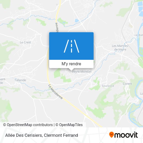 Allée Des Cerisiers plan