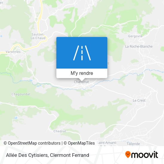Allée Des Cytisiers plan
