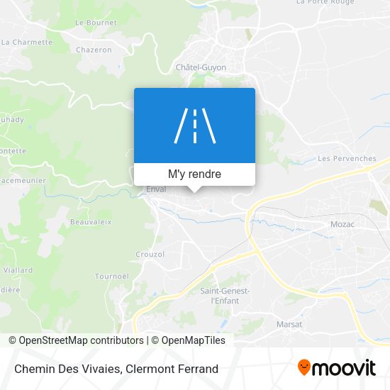 Chemin Des Vivaies plan