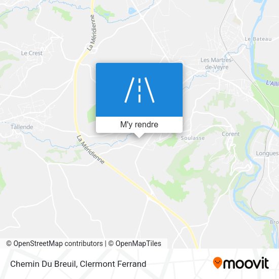 Chemin Du Breuil plan