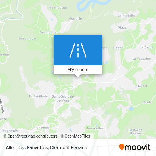 Allée Des Fauvettes plan