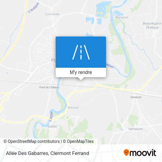 Allée Des Gabarres plan