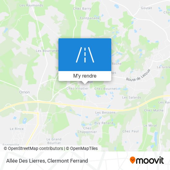 Allée Des Lierres plan