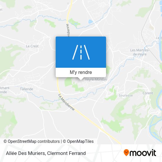 Allée Des Muriers plan