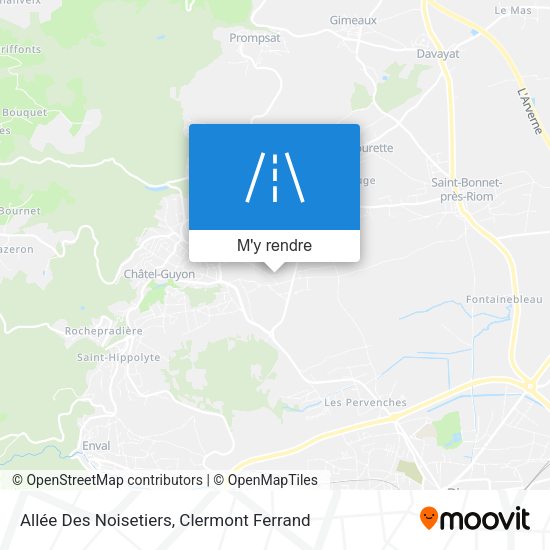 Allée Des Noisetiers plan