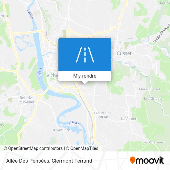 Allée Des Pensées plan