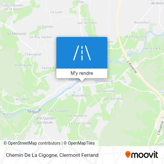 Chemin De La Cigogne plan