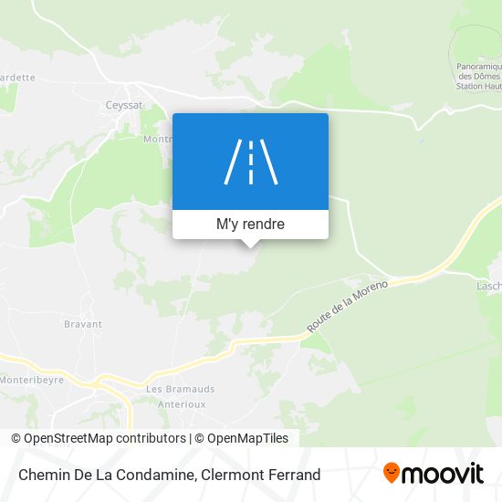 Chemin De La Condamine plan