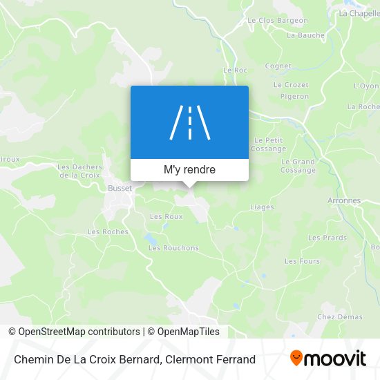 Chemin De La Croix Bernard plan