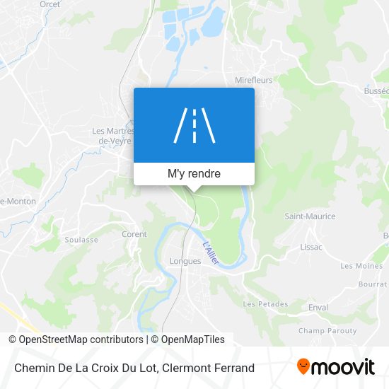 Chemin De La Croix Du Lot plan