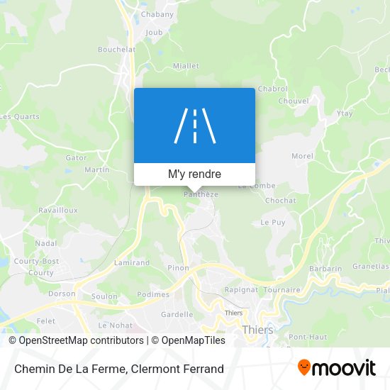 Chemin De La Ferme plan