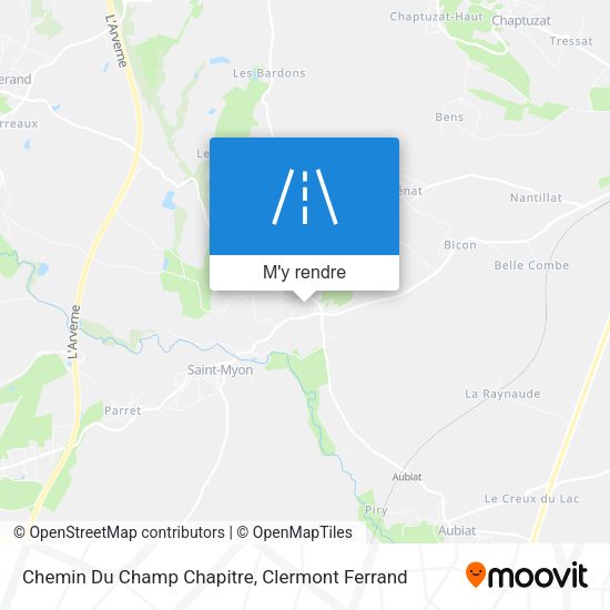 Chemin Du Champ Chapitre plan