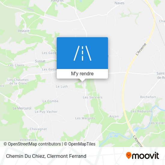 Chemin Du Chiez plan