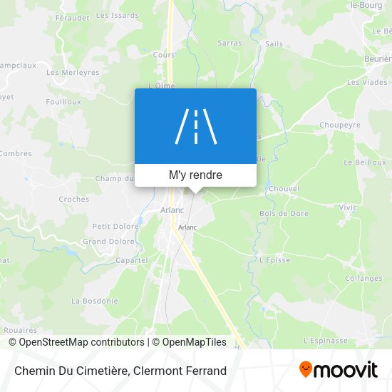 Chemin Du Cimetière plan