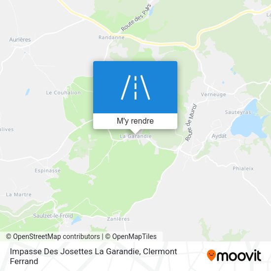 Impasse Des Josettes La Garandie plan