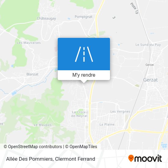Allée Des Pommiers plan