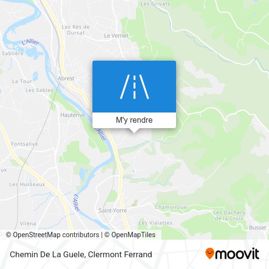 Chemin De La Guele plan