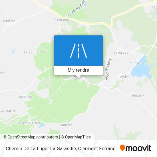 Chemin De La Luger La Garandie plan