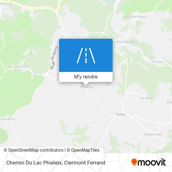 Chemin Du Lac Phialeix plan