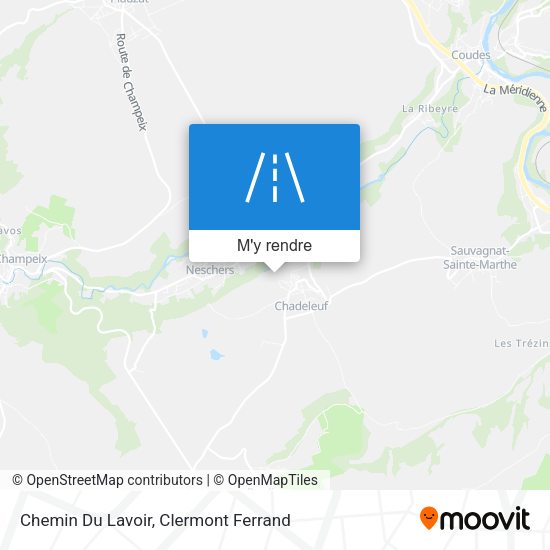 Chemin Du Lavoir plan