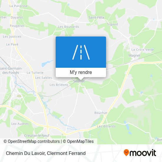Chemin Du Lavoir plan