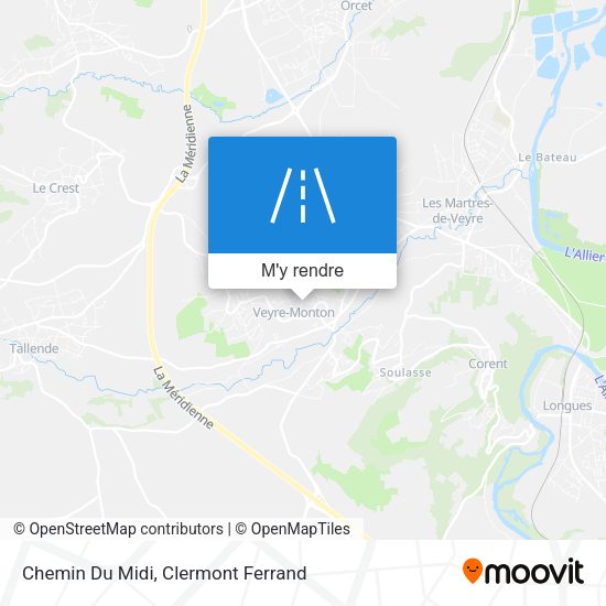 Chemin Du Midi plan