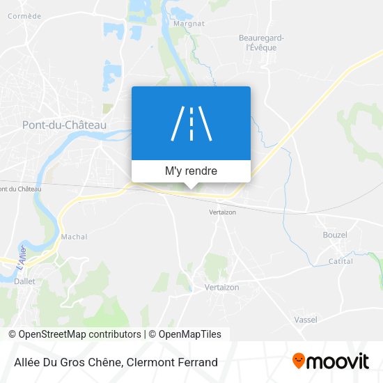 Allée Du Gros Chêne plan