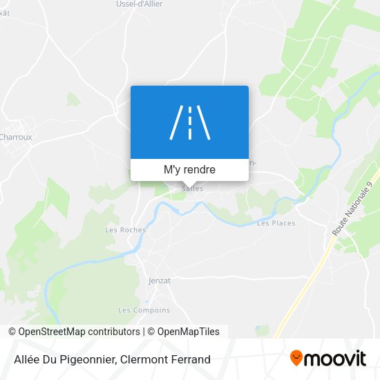 Allée Du Pigeonnier plan