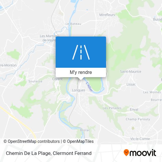 Chemin De La Plage plan