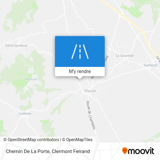 Chemin De La Porte plan