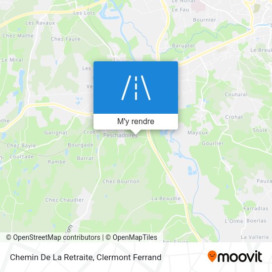 Chemin De La Retraite plan