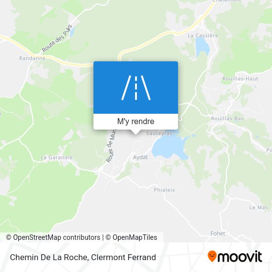 Chemin De La Roche plan