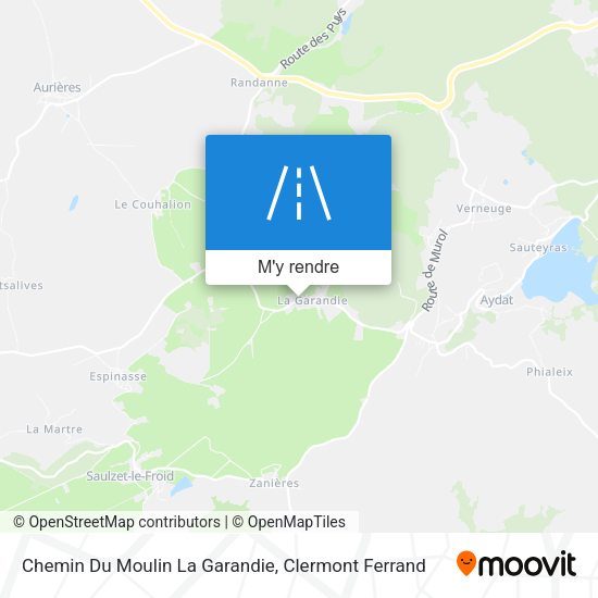 Chemin Du Moulin La Garandie plan