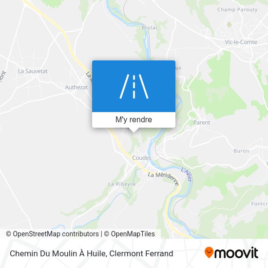 Chemin Du Moulin À Huile plan