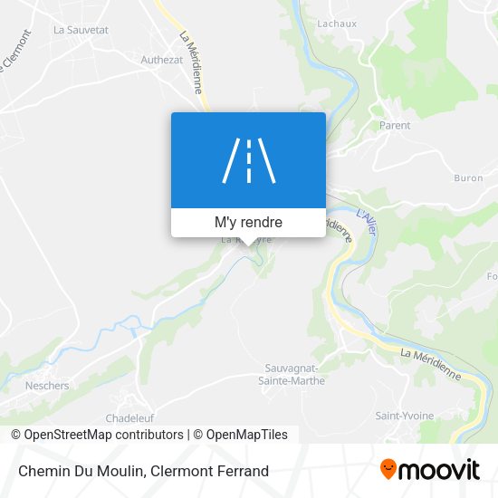Chemin Du Moulin plan