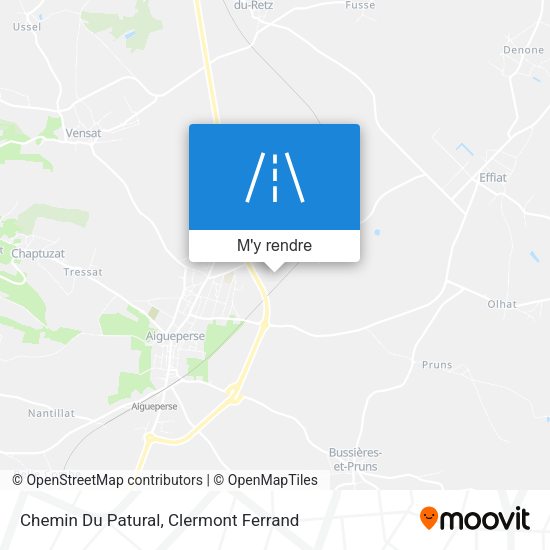 Chemin Du Patural plan