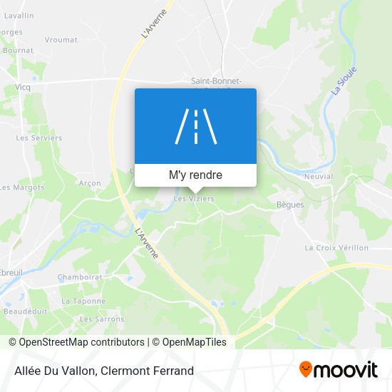 Allée Du Vallon plan
